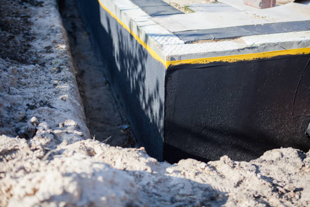 Professional Waterproofing technician working in Naval Anacost Annex, DC